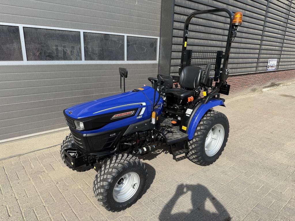 Farmtrac FT26 HST PRO minitractor NIEUW op garden pro galaxy, Neuf, Autres marques, Jusqu'à 2500