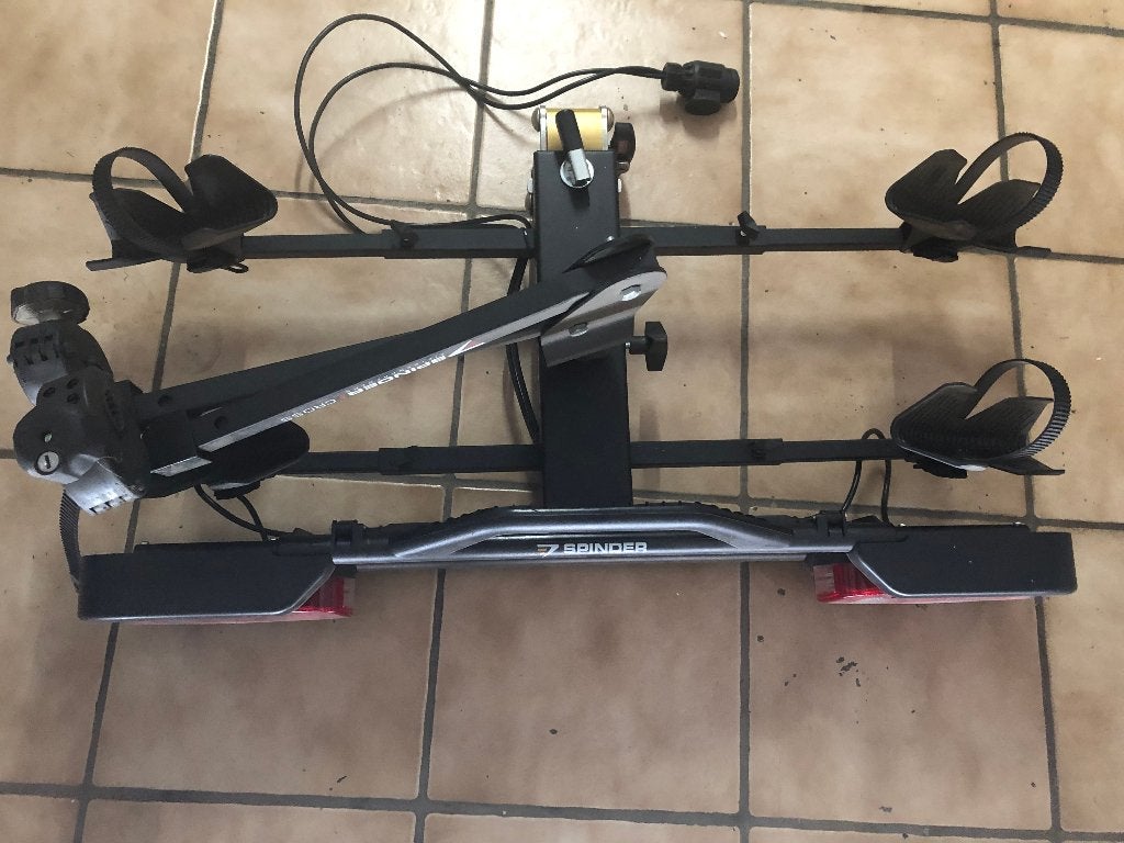 Fietsendrager Spinder Cross TEAB, Ophalen