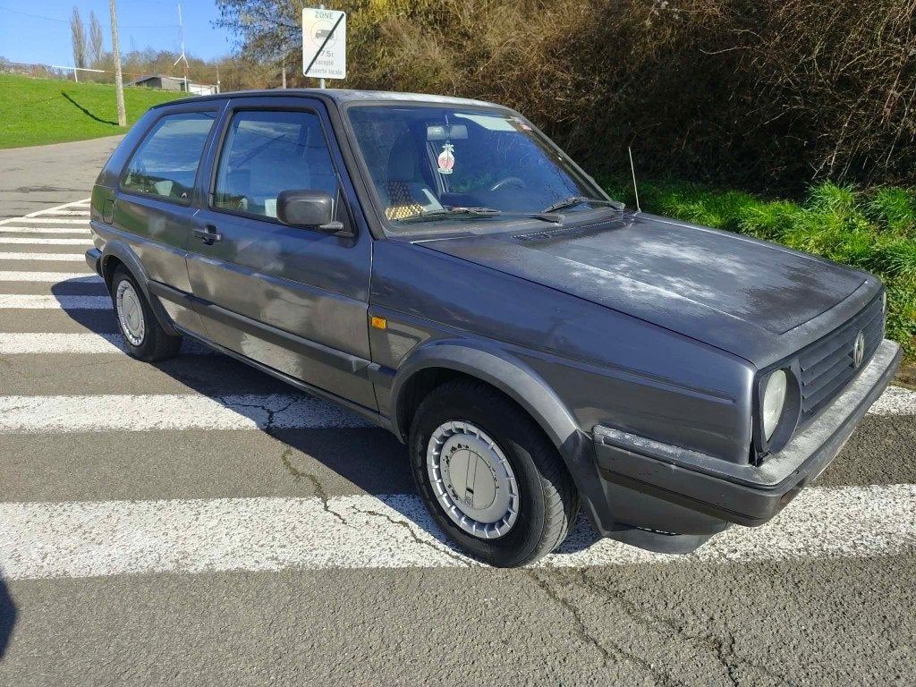 VW golf 2, 1.6 D, Prête a immatriculer, Attache-remorque, Boîte manuelle, 4 cylindres, 3 portes
