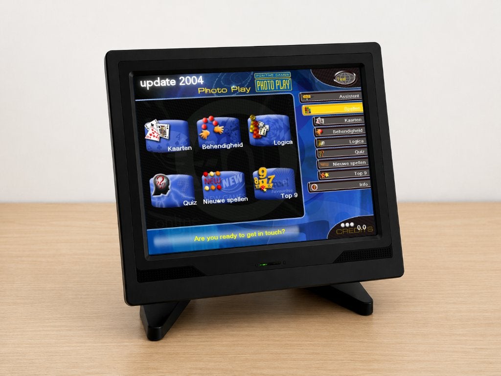 Photo Play Touchscreen 2004 spelautomaat - nederlands frans, Verzamelen, Automaten | Gokkasten en Fruitautomaten, Ophalen of Verzenden