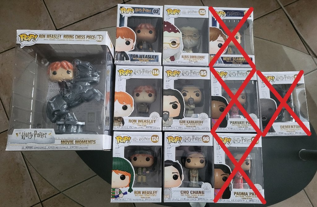 Lot figurines Funko Pop (PRIX EN DESCRIPTION), Enlèvement