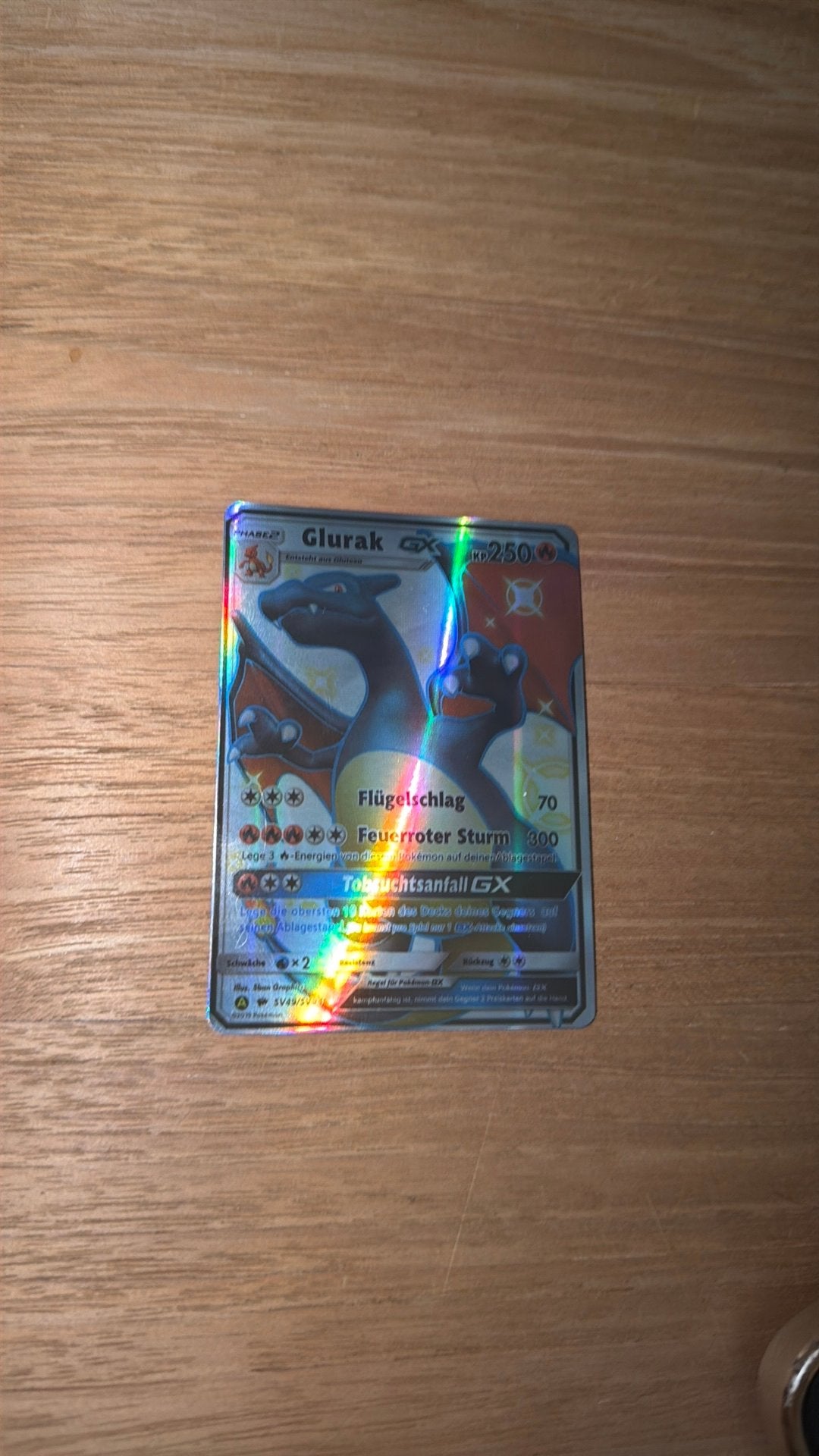 Pokémon kaart: Glurak-GX, Enlèvement ou Envoi, Comme neuf, Cartes en vrac