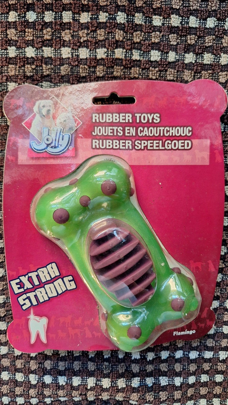 Jouet à mâcher en caoutchouc Jolly Extra Strong pour chiens/, Enlèvement ou Envoi, Neuf