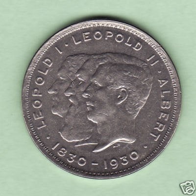 België: 2 belga 1930 VL (A) = morin 381 A, Verzenden, Losse munt