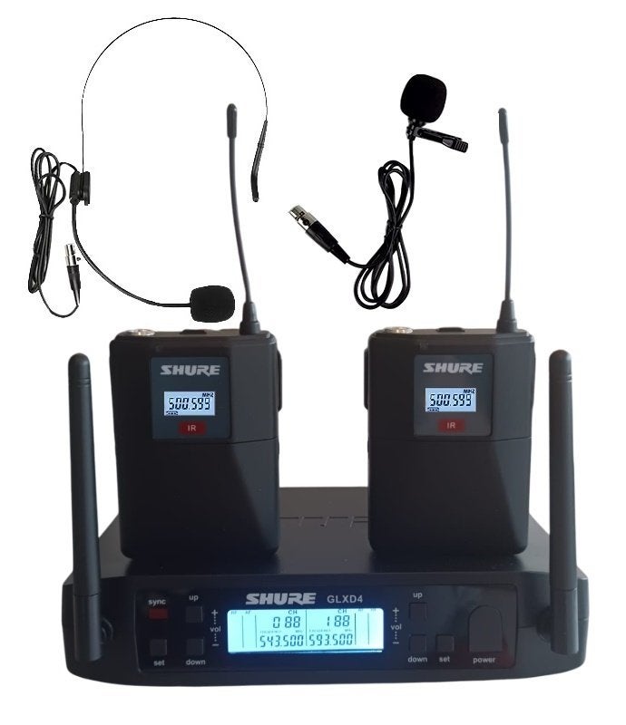 Nouveau Shure GLXD4 avec 1 casque et 1 pince à cravate, Enlèvement ou Envoi, Neuf, Micro chant