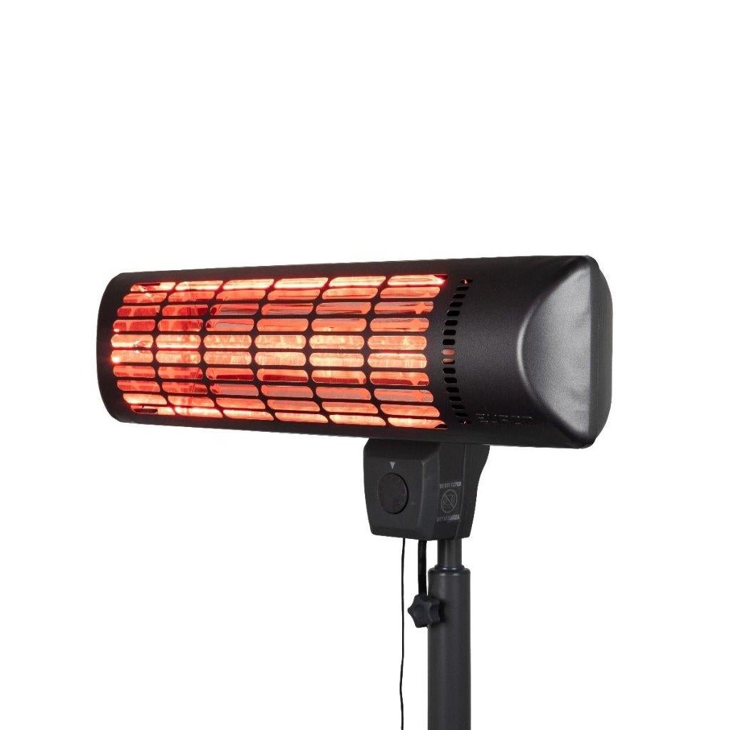 Eurom Q-time 1800S Golden terrasverwarmer, Électrique, Sol, Comme neuf, Enlèvement