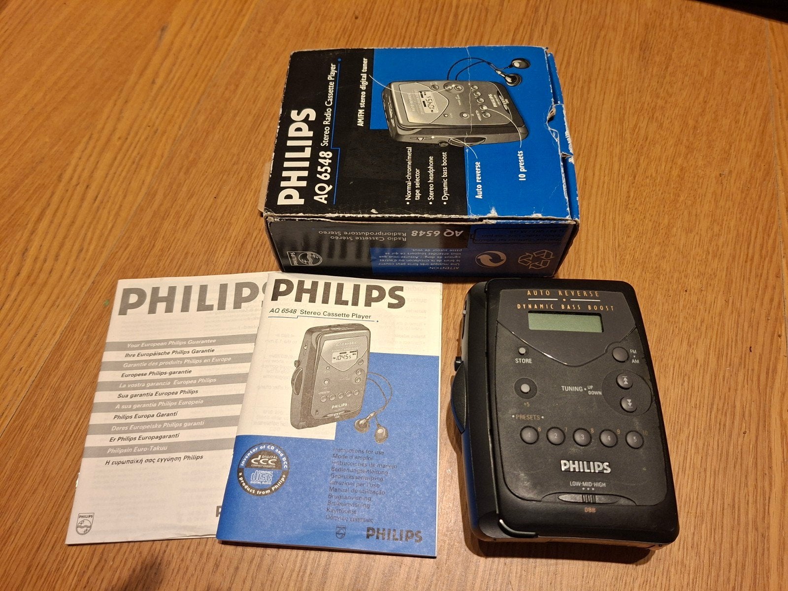 Walkman Philips AQ 6548, Enlèvement, Walkman ou Baladeur