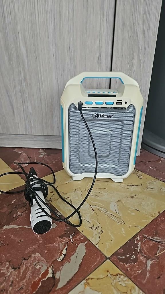 iDance Party Speaker met Microfoon - Karaoke Plezier!, TV, Hi-fi & Vidéo, Appareil pour karaoké, Enlèvement
