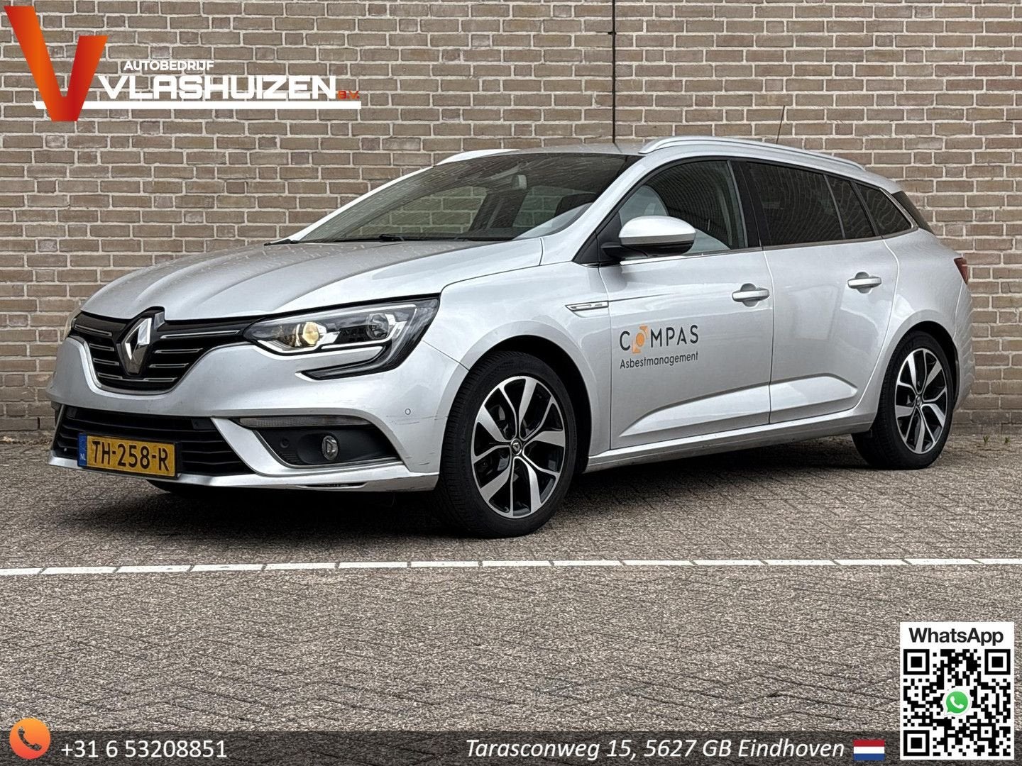 Renault Megane Estate 1.3 TCe Bose | € 4.950,- NETTO! | Came, Auto's, Renault, Parkeersensor, Bedrijf, 117 g/km, Zilver of Grijs