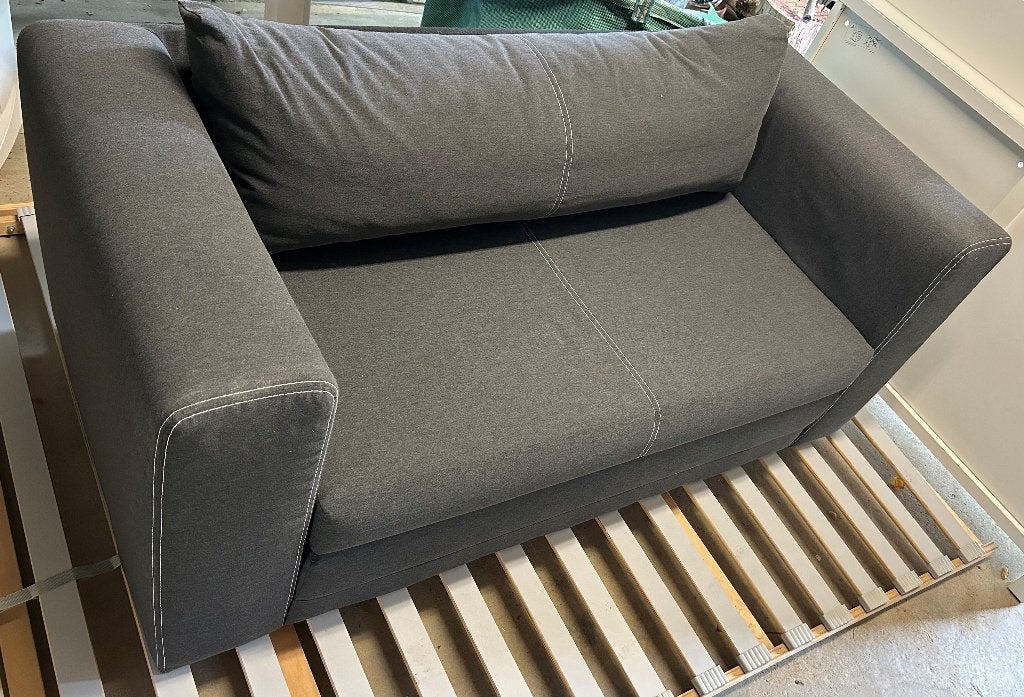 Canapé-lit IKEA Askeby Bon état, Ophalen, Gebruikt, Minder dan 75 cm, Tweepersoons