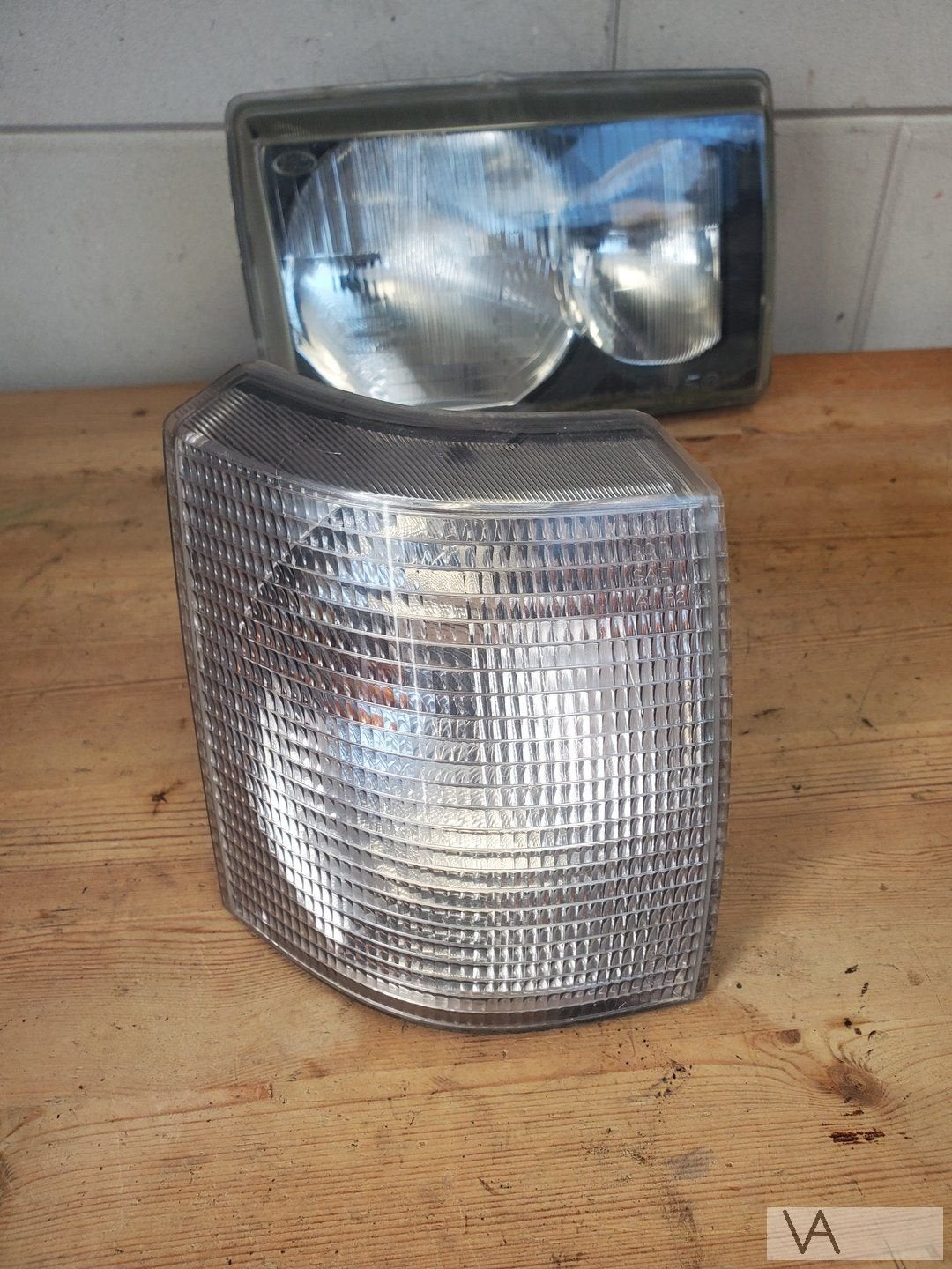 Range Rover P38 1994 - 2002 knipperlicht wit rechts BARSTJE, Land Rover, -, Utilisé, -