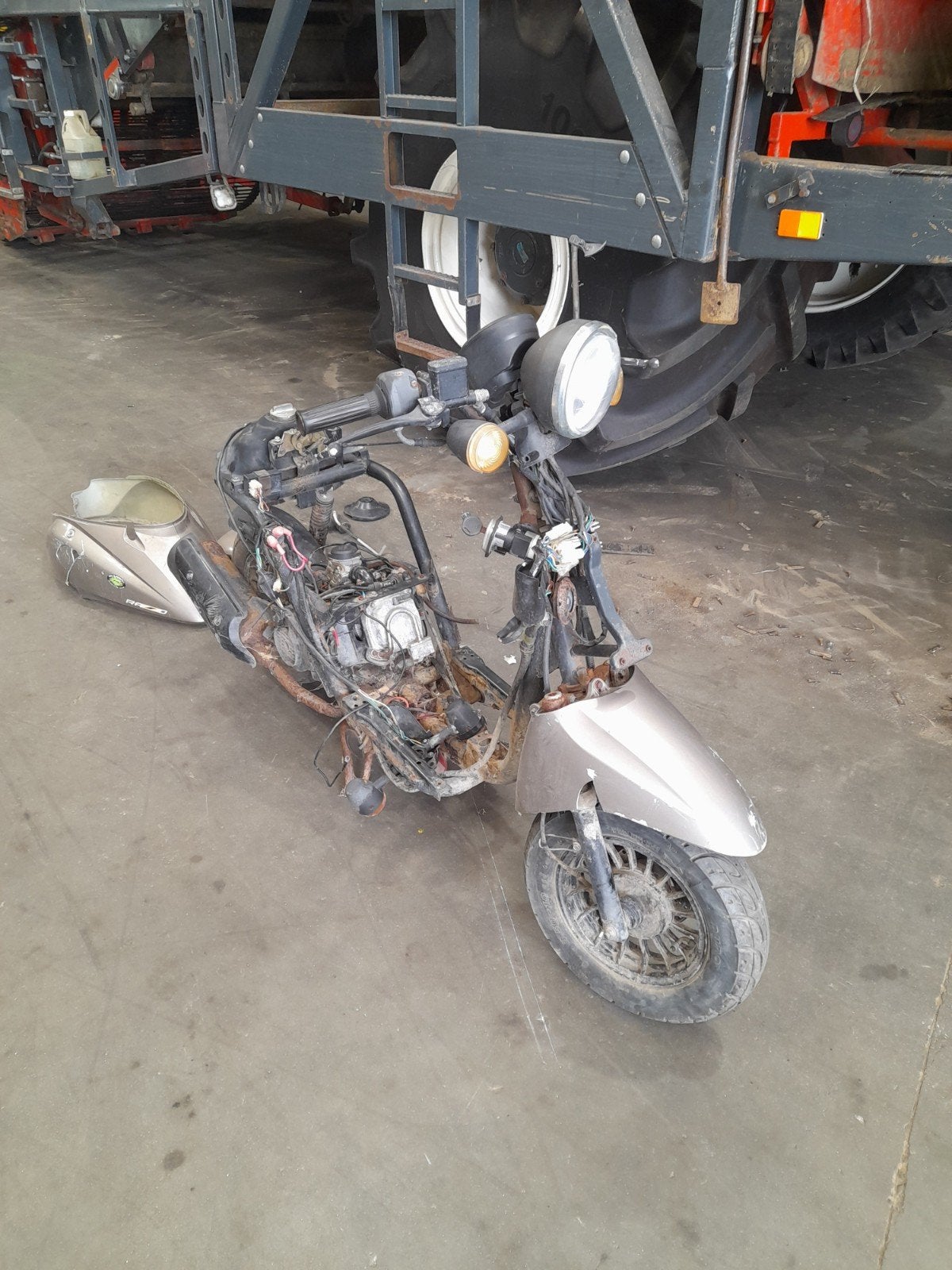 Scooter project, Ophalen