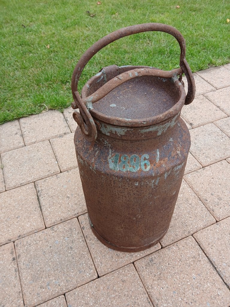 Oude Melkkan, Ophalen, Gebruikt