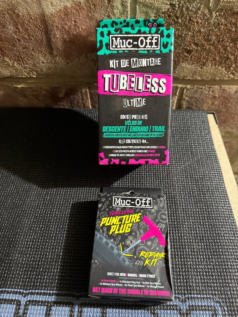 KIT CONVERSION TUBELESS MUC-OFF ULTIMATE VTT DH/TRAIL/ENDURO, Enlèvement ou Envoi, Neuf, Roue