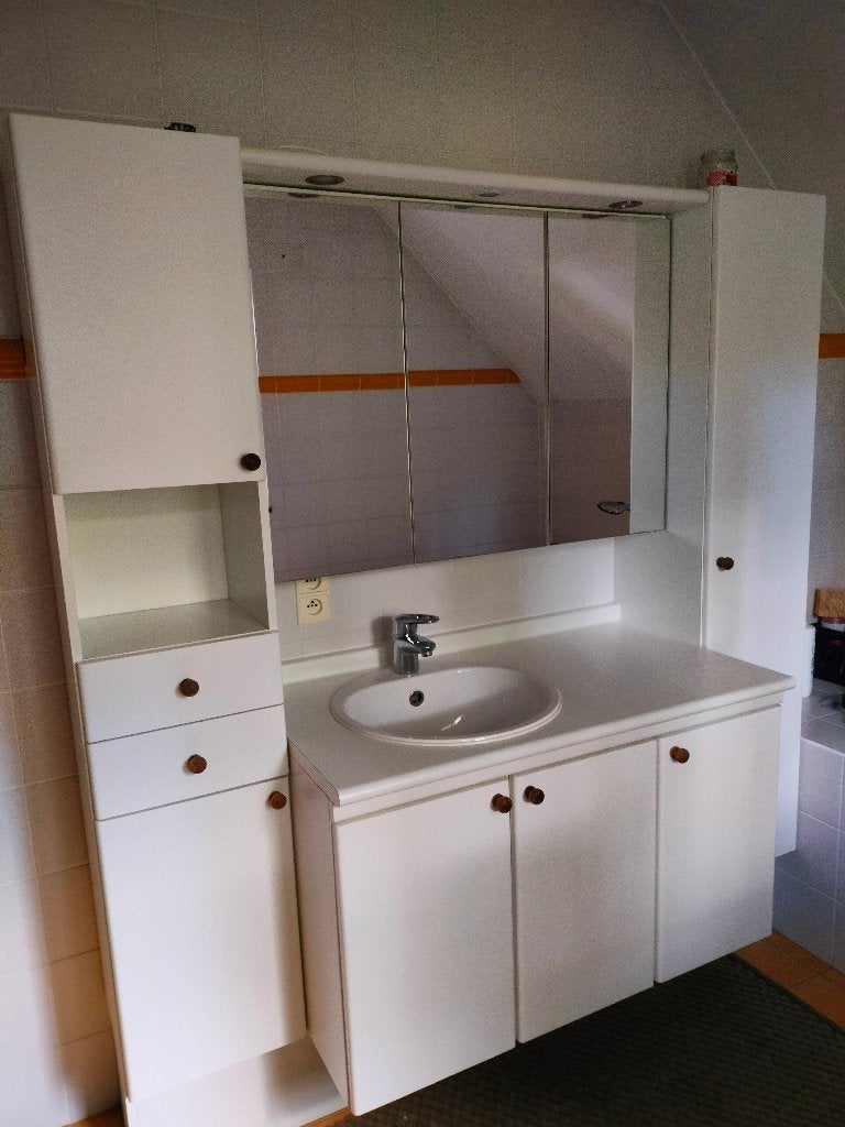 Badkamermeubelen GRATIS, Armoire (mi-)haute, 150 à 200 cm, Utilisé, 50 à 75 cm
