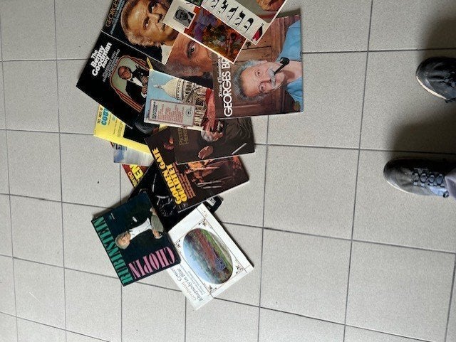 IMPORTANT LOT DE 91 DISQUES ANCIENS 78T et 33T, CD & DVD, LP, Autres formats, Autres genres, Enlèvement