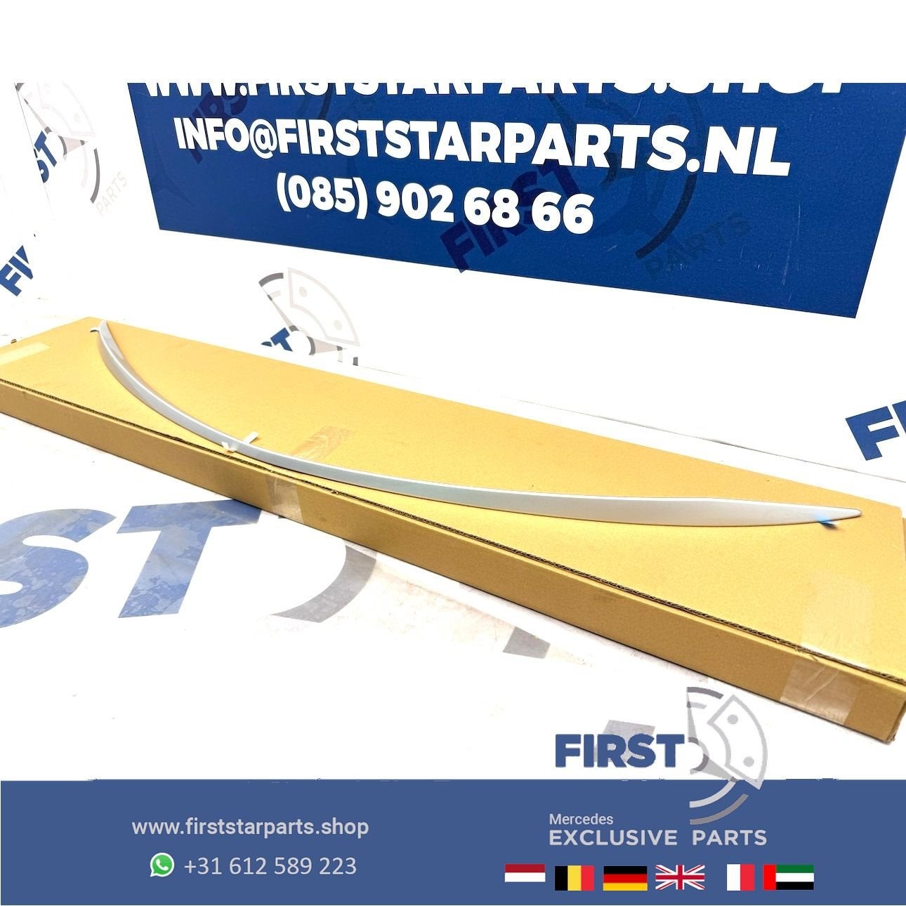 W205 C43 C63 AMG SPOILER KOFFERBAK A2057900100 C KLASSE 43 2, Arrière, Haillon arrière, Utilisé, -