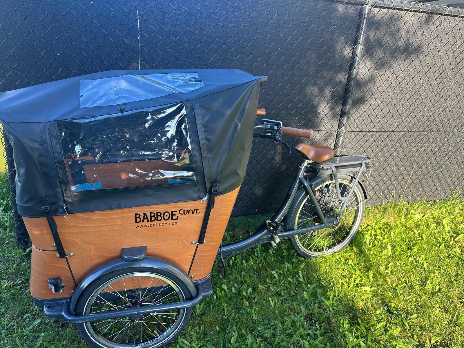 Elektrische bakfiets Babboe Curve Mountain, Fietsen en Brommers, Ophalen, Zo goed als nieuw