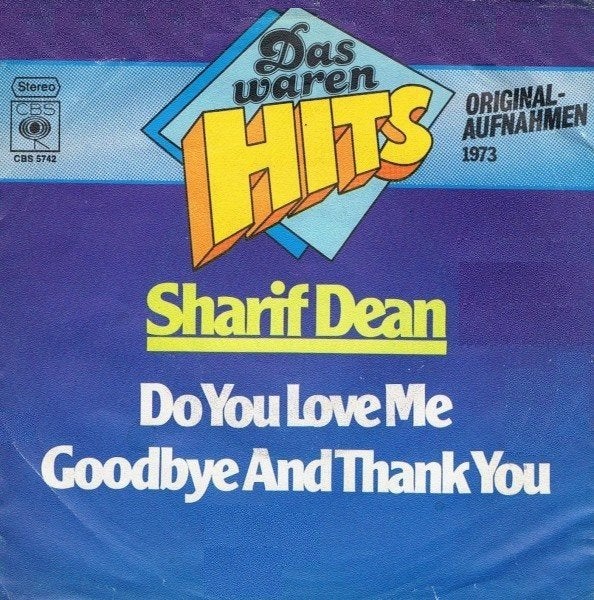 7" Sharif Dean – Do You Love Me / Goodbye And Thank, Gebruikt, 7 inch, Ophalen of Verzenden, Pop