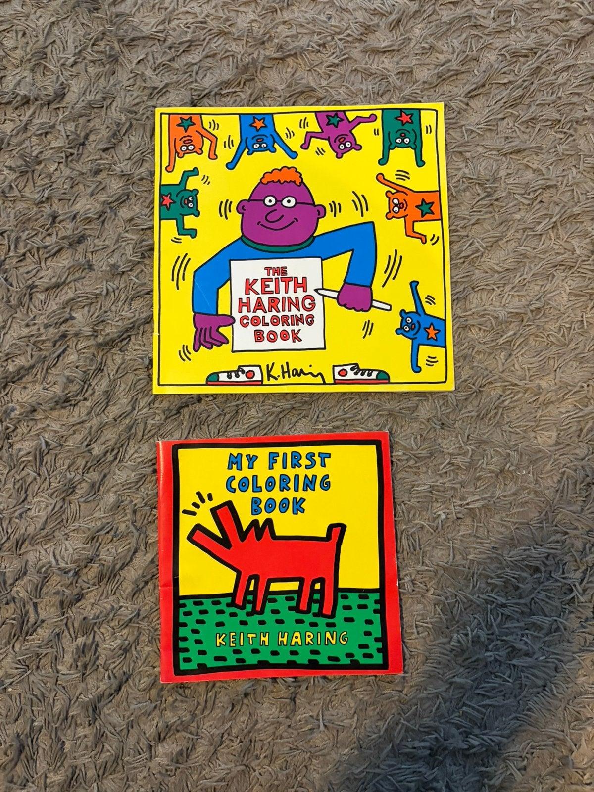 Orginele kleur boeken keith haring !!, Ophalen