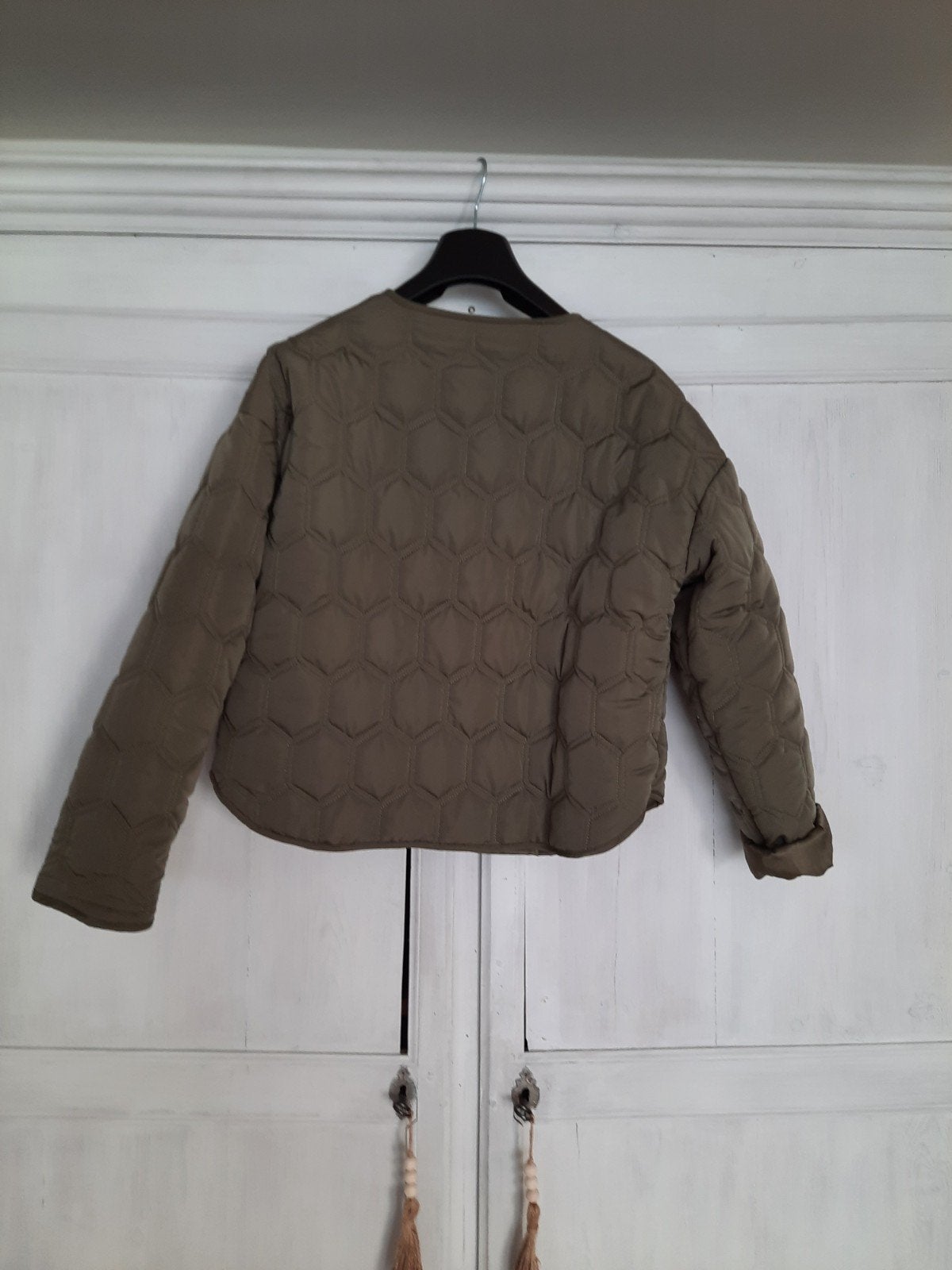 bomber jas, Kleding | Heren, Ophalen, Zo goed als nieuw, Groen