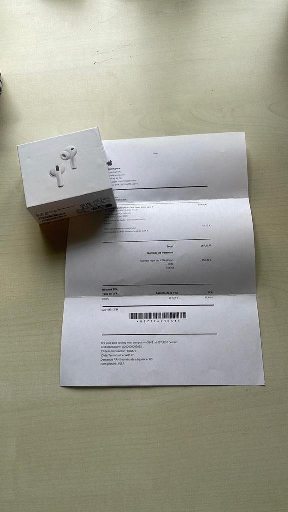 Airpods pro 3, Enlèvement ou Envoi, Comme neuf