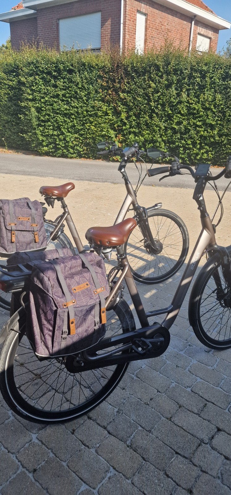 2 vélos électriques Stella Livorno en acier, Enlèvement, Comme neuf