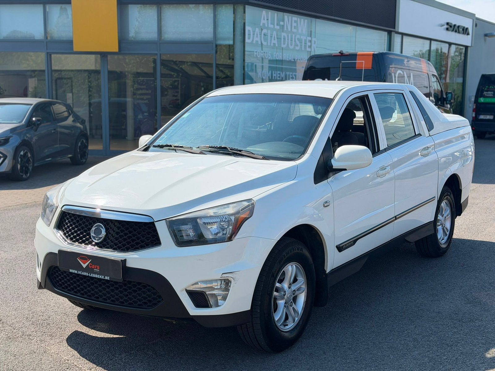 Ssangyong actyon sports pick up automaat airco + keuring vvk, Auto's, SsangYong, Bedrijf, Actyon, Bluetooth, Diesel, Euro 5, Automaat