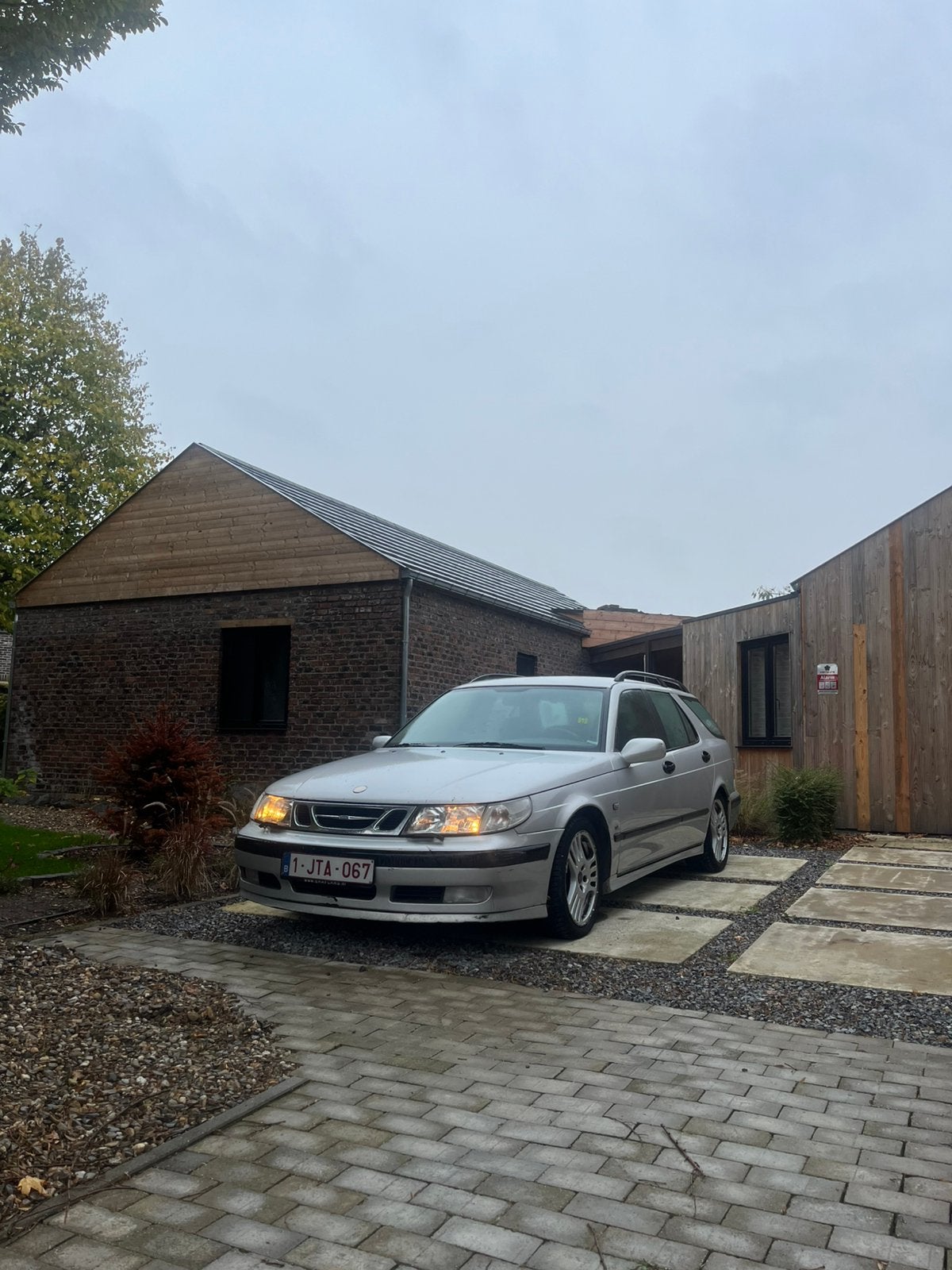 SAAB 9-5, Autos, Cuir, Argent ou Gris, Achat, Boîte manuelle