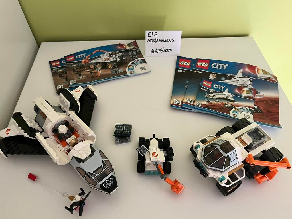 Lego city 60225 en 60226, Ophalen, Zo goed als nieuw, Lego, City
