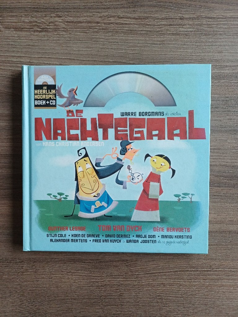 CD + boek Het Geluidshuis (De Nachtegaal), Boeken, Ophalen of Verzenden, Diverse auteurs, Cd, Kind