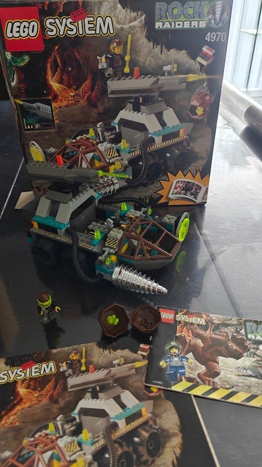 Lego Rock Raiders - 4970 - Chrome Crusher, Ophalen of Verzenden, Gebruikt, Complete set, Lego