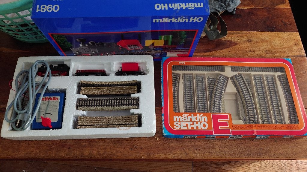 trein set modelbouw, Hobby en Vrije tijd, Ophalen of Verzenden, Zo goed als nieuw, Märklin