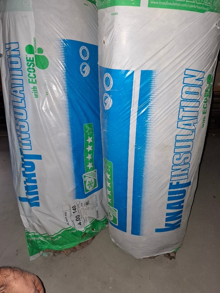 Knauf KI Multifit 035 , épaisseur 14 cm, Neuf, Laine de verre, Enlèvement, 5 à 10 m²