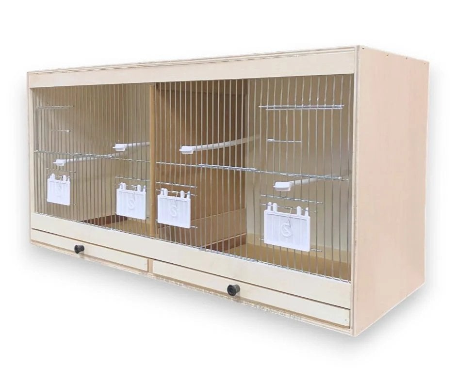 Vend cage d’élevage bois 80cm, Enlèvement, Utilisé, Bois, Cage d'élevage