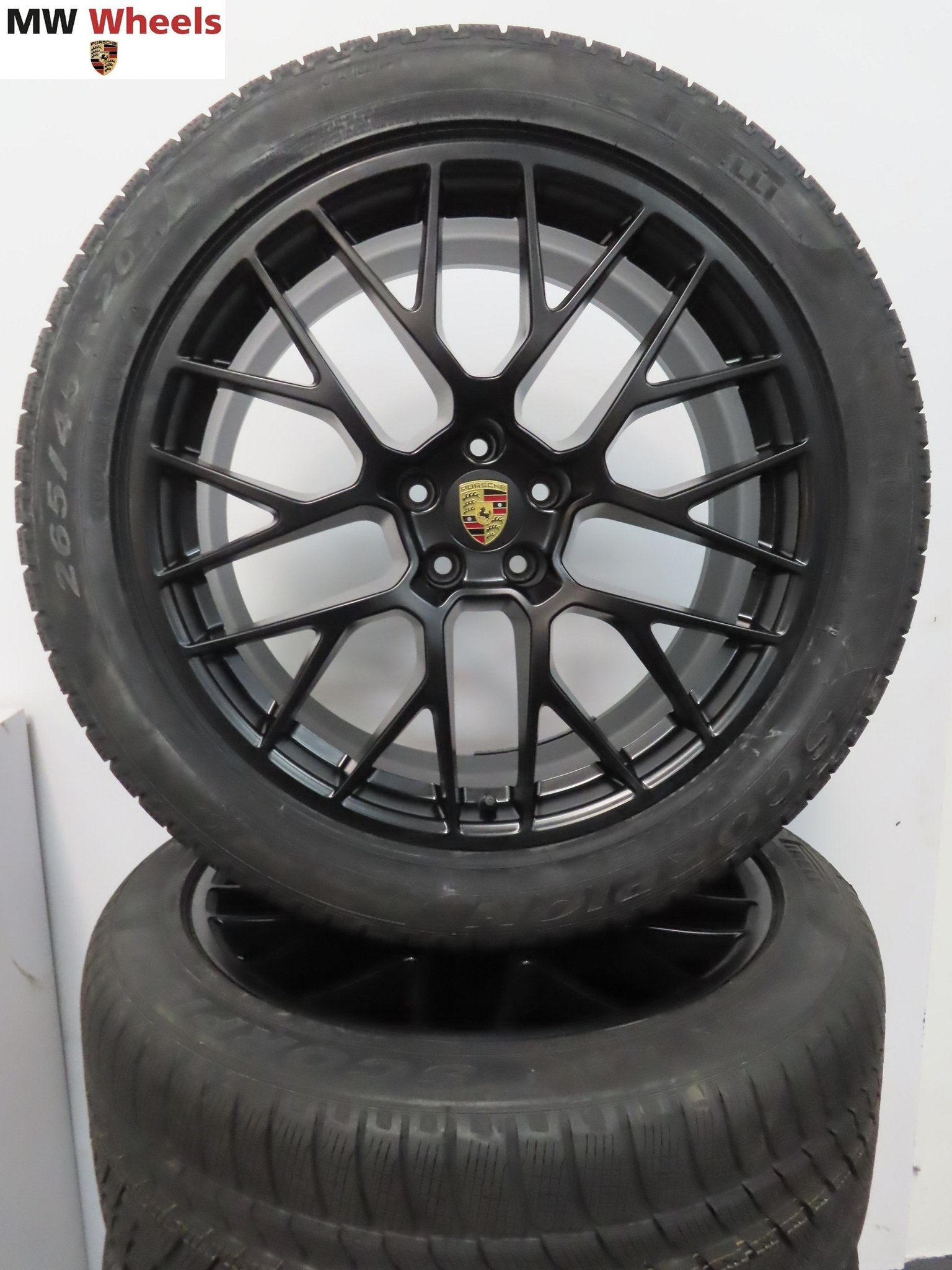 Porsche Macan 20 inch velgen RS Spyder nieuwe winterbanden, Autos : Pièces & Accessoires, Neuf, Pneus et Jantes, Pneus hiver, 265 mm