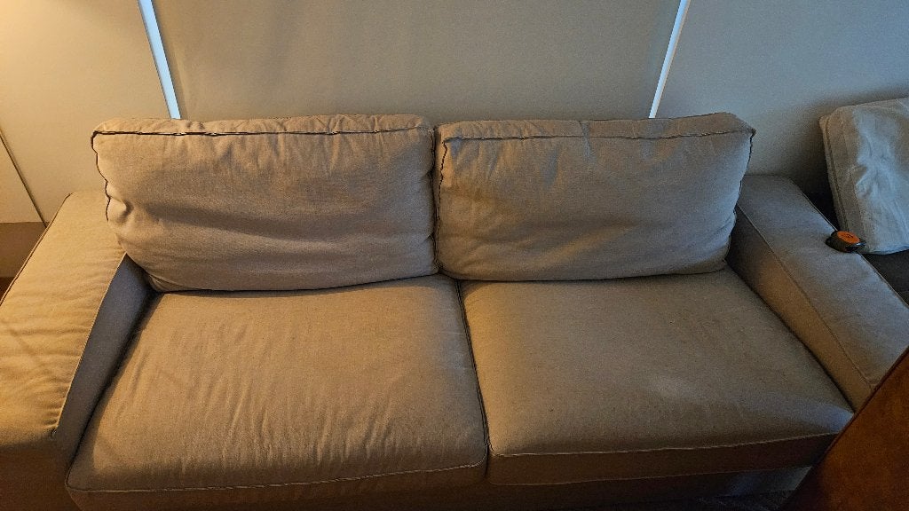 3-zitsbank KIVIK grijs, 200 à 250 cm, Enlèvement, Utilisé, Modern