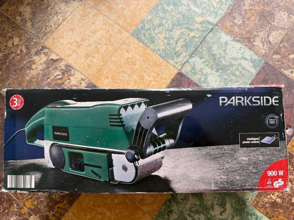 Ponceuse a bande, Bricolage & Construction, Outillage | Ponceuses, Enlèvement, Utilisé, 600 à 1200 watts, Ponceuse à bande