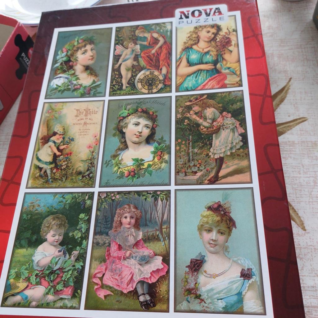 Puzzels, volledig, 1000 st, 7 €/st., Hobby en Vrije tijd, Ophalen of Verzenden, 500 t/m 1500 stukjes, Zo goed als nieuw, Legpuzzel