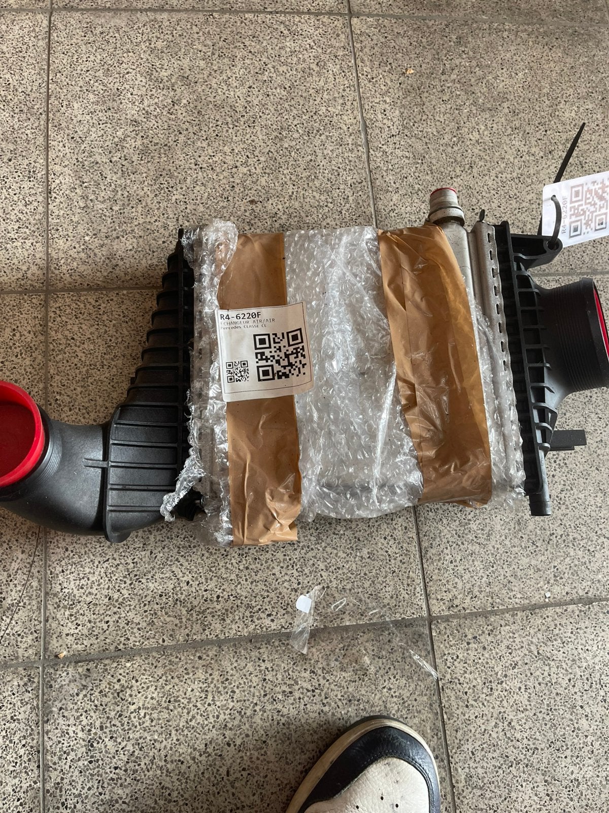 Intercooler m133 motor mercedes, Enlèvement