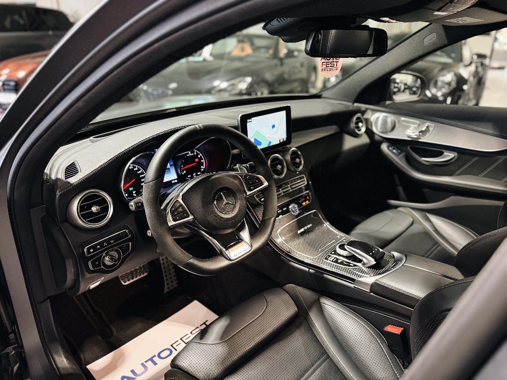 Mercedes-Benz C63 T AMG V8 Biturbo | Lichte Vracht  Garantie, Auto's, Automaat, Achterwielaandrijving, Leder, Bedrijf