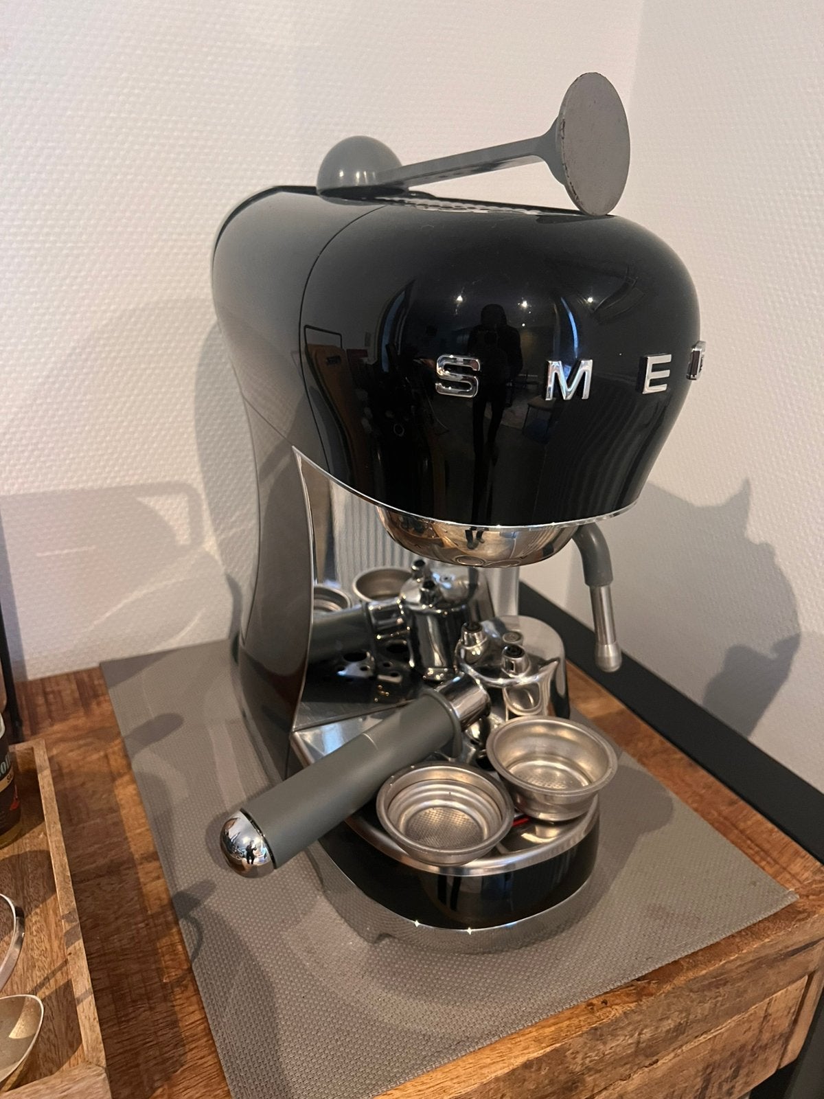 Smeg Expresso machine à café, Electroménager, Enlèvement, Comme neuf, Cafetière, Café moulu