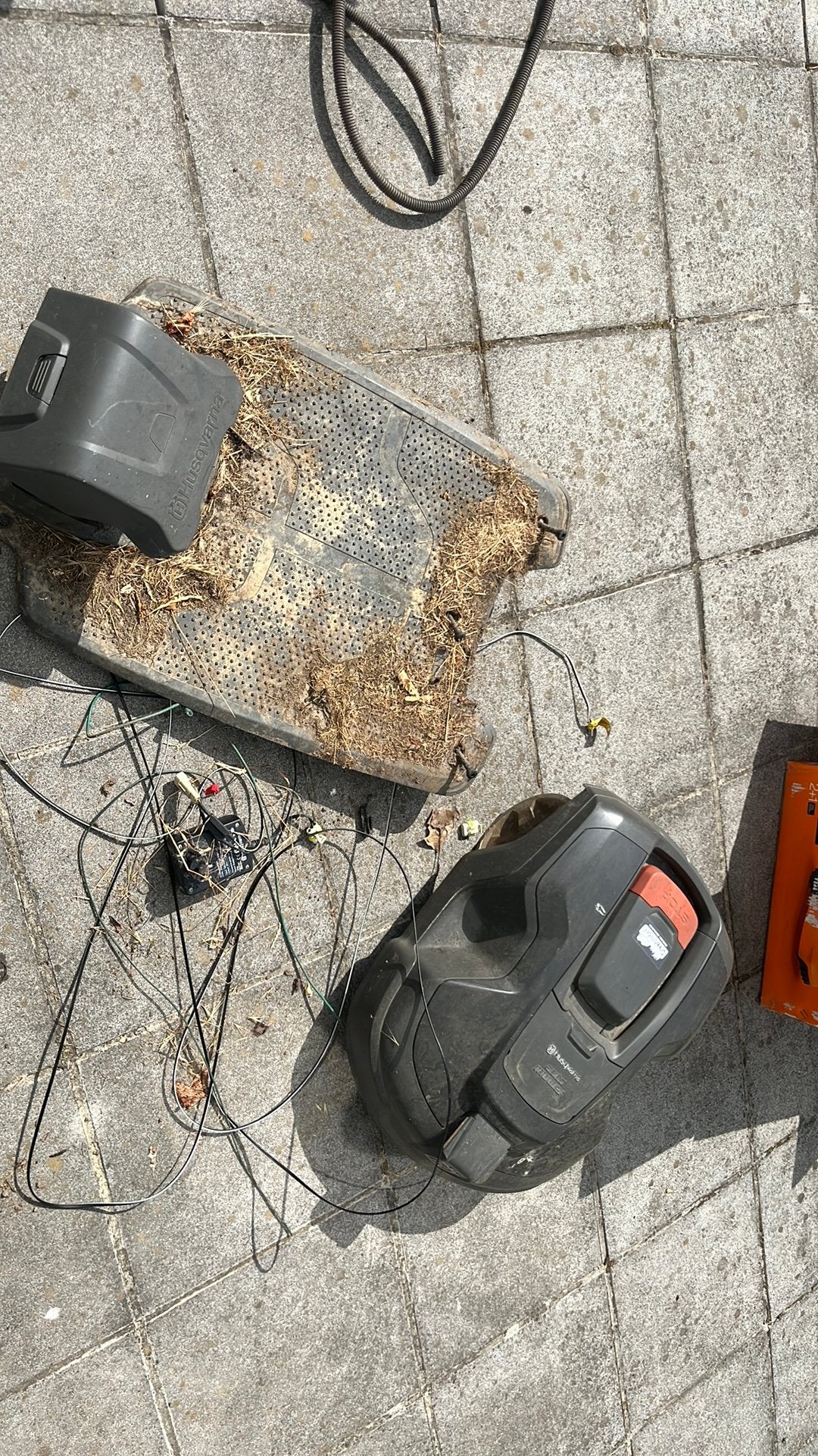 Husqvarna grasmaaier, Ophalen, Zo goed als nieuw