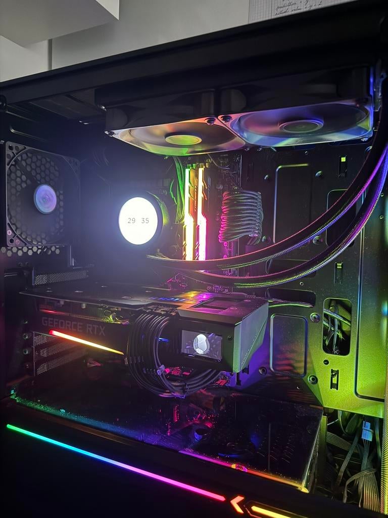 RTX 3070 Aorus Master Gaming PC | i7-10700K | NZXT Kraken, Computers en Software, Ophalen, Gebruikt, PCI-Express 4, GDDR5