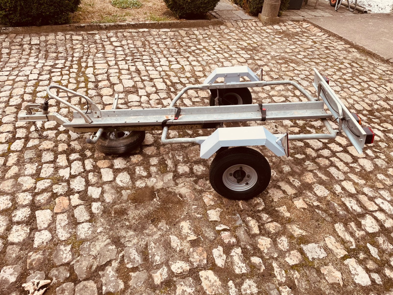 Remorque 1 moto / rail - Etat nickel, Enlèvement, Comme neuf, 80 kg ou plus