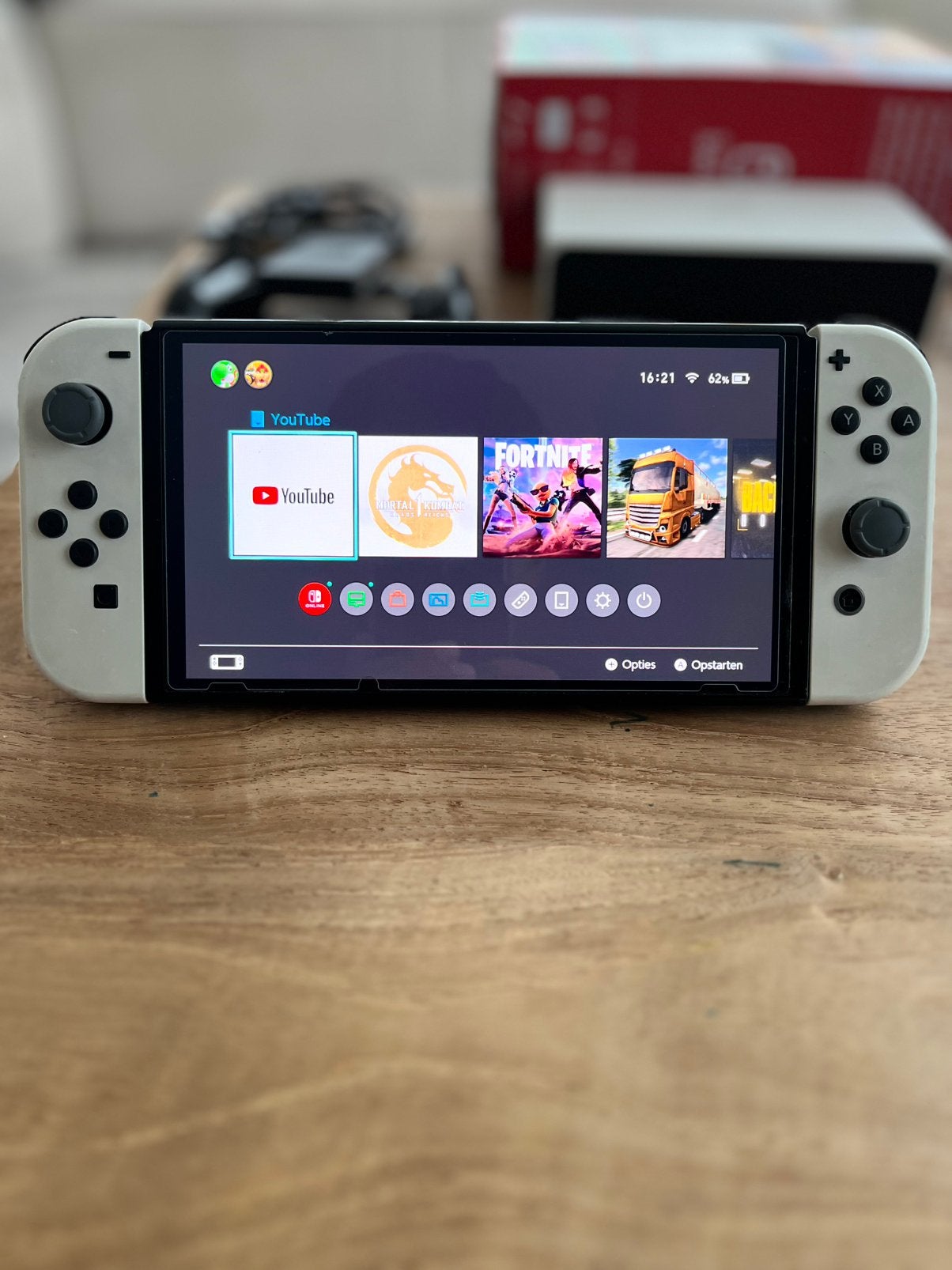 Nintendo switch oled, Ophalen, Zo goed als nieuw, Switch OLED