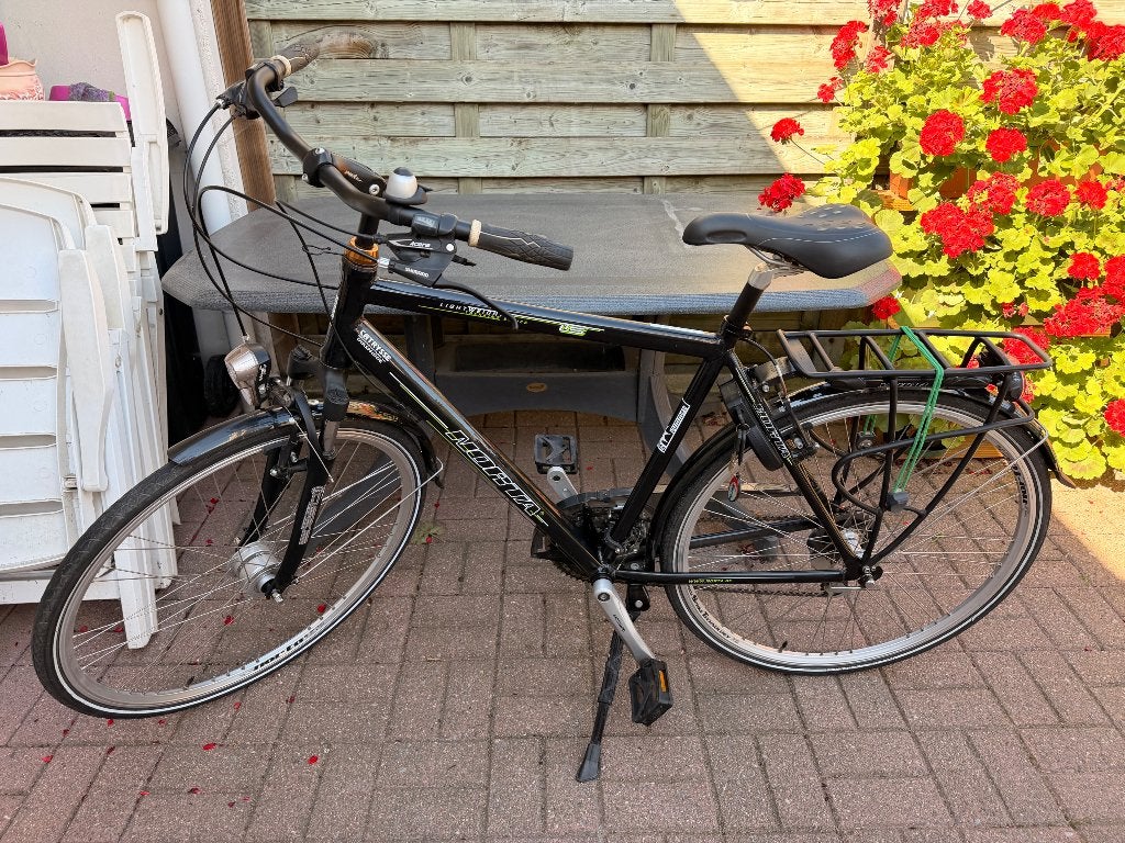 Herenfiets lightgewicht shimano Morta, Ophalen, Zo goed als nieuw, Overige merken, Versnellingen