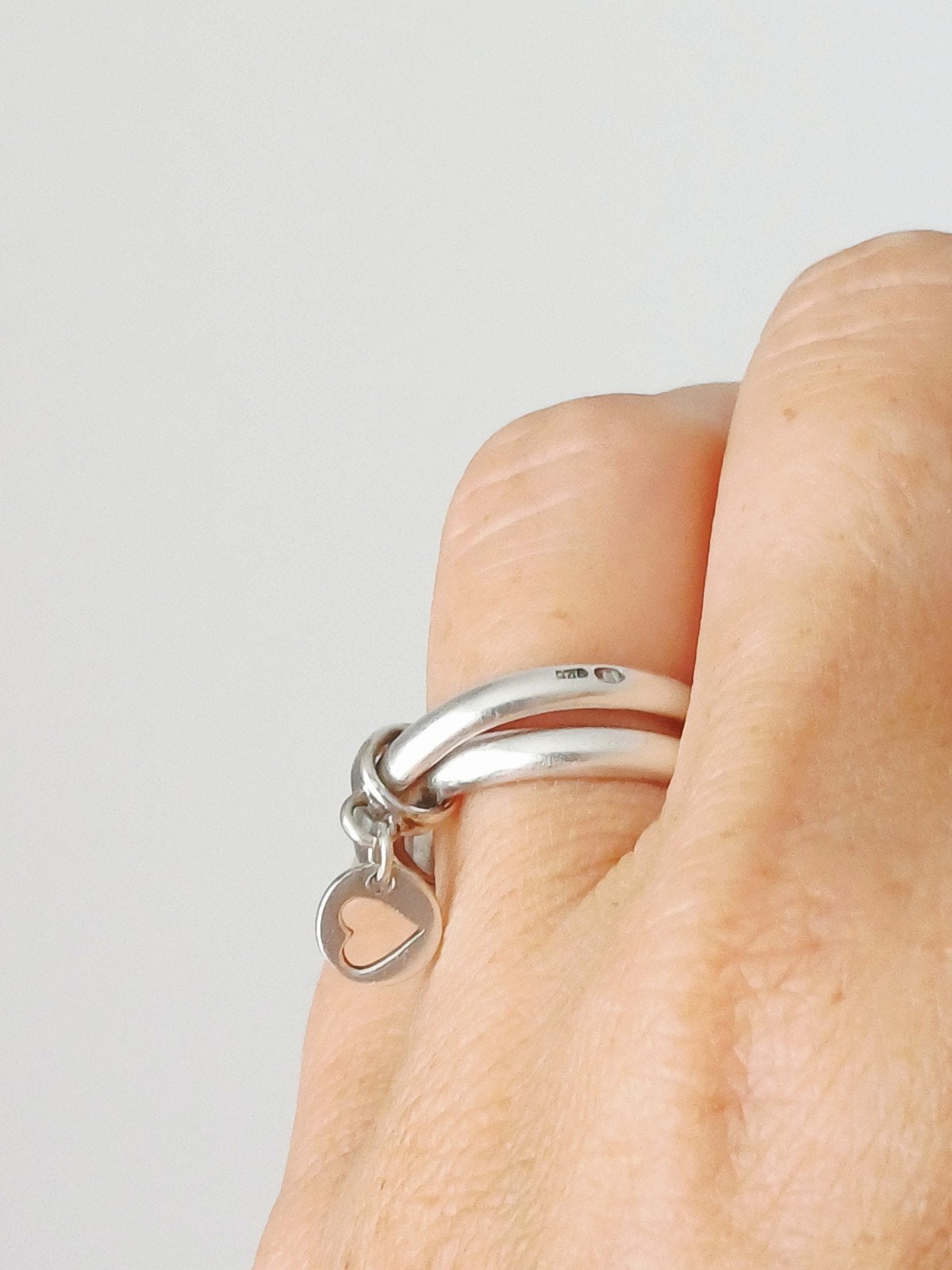 Bague en argent, Bijoux, Sacs & Beauté, Bagues, Enlèvement ou Envoi, Argent, Argent