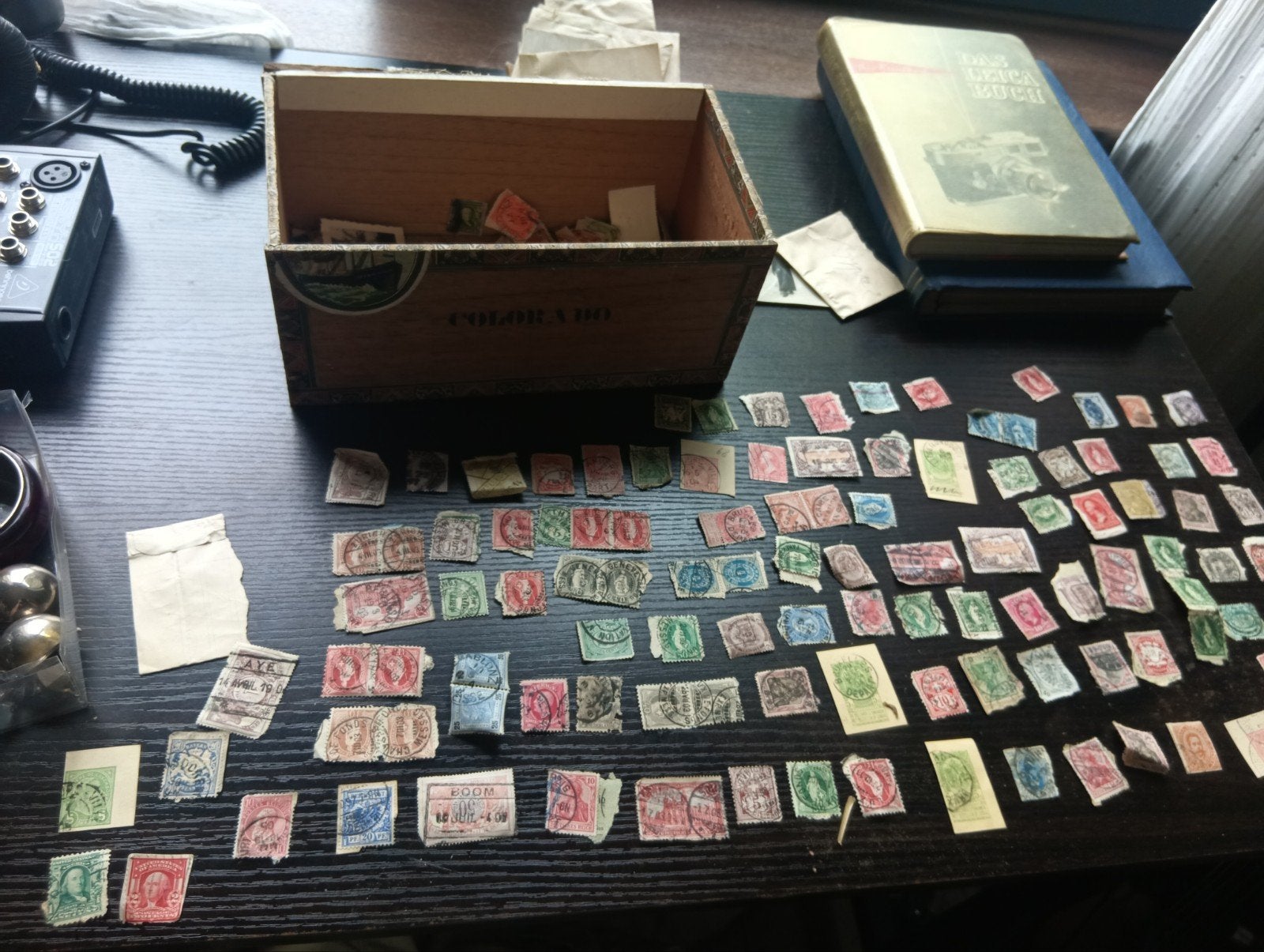 Oude postzegelverzameling, Oblitéré, Chefs d'Etat, Enlèvement, Sans enveloppe