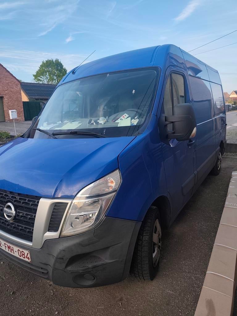 Nissan nv400, Auto's, Voorwielaandrijving, Euro 5, Stof, Blauw
